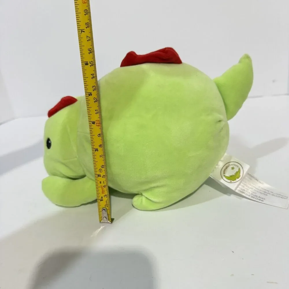 Animal Adventure Green Dinosaur Plush Green 7 Inch 2022 Stuffed Animal Toy
